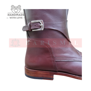 
                  
                    Equestrian - Brown Leather Riding Boots
                  
                