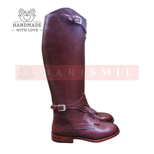 
                  
                    Equestrian - Brown Leather Riding Boots
                  
                